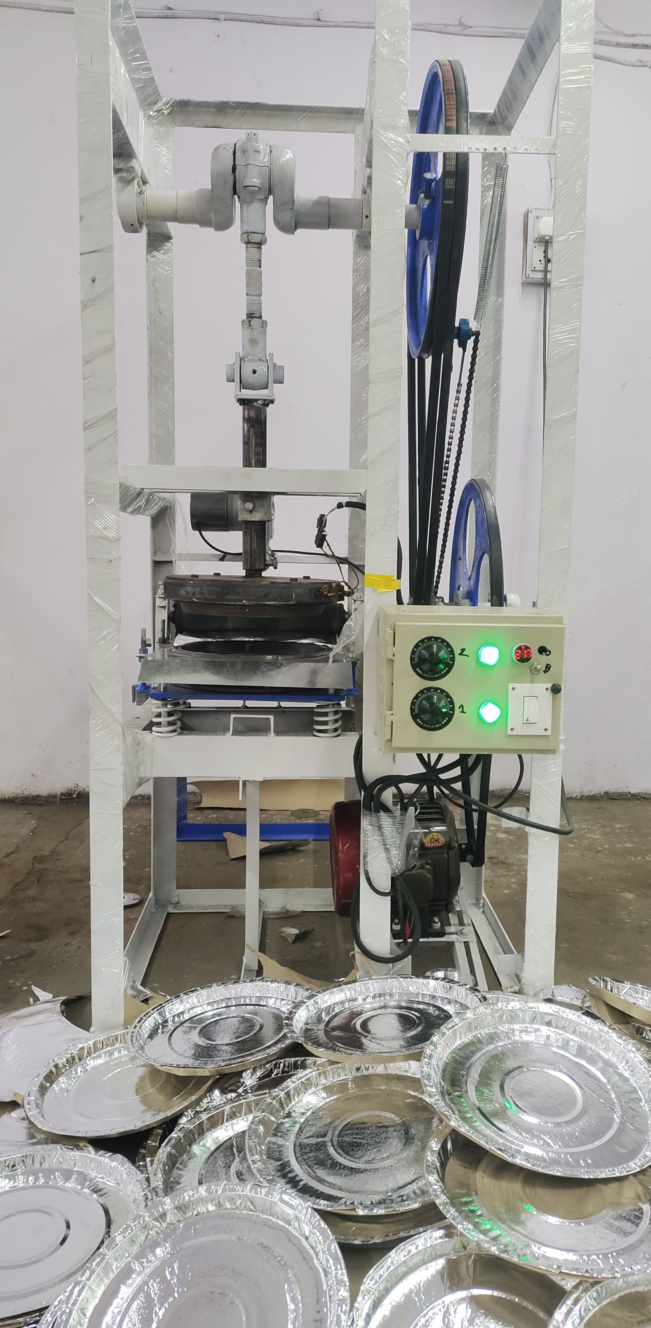 Single Die Thali Machine